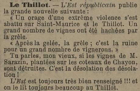 1900.07 - Orage et grêle