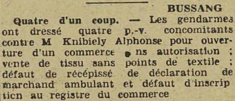 1943.02 - PV pour Alphonse KNIBIELY